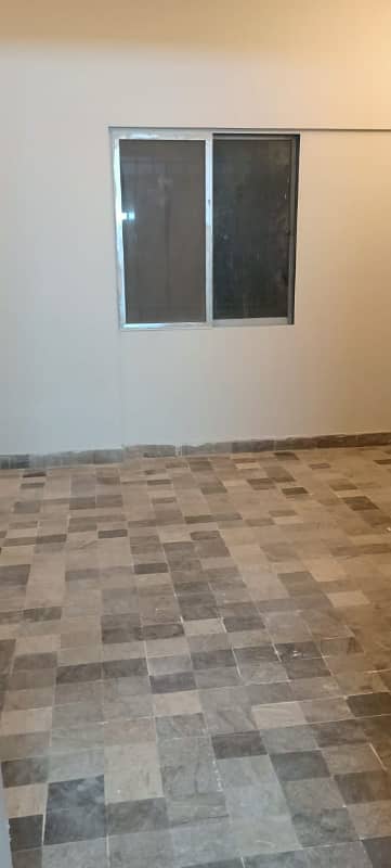 three bed dd in kehkashan apartment for rent in johar 9