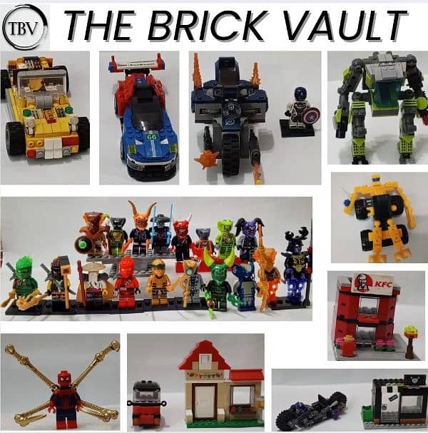 LEGO SETS AND FIGURES IN WHOLESALE RATE 1