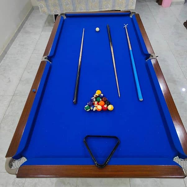 very slightly used snooker table with Taiwan quality stuff 1