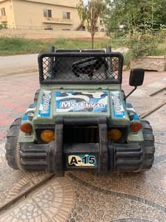 used charge able jeep