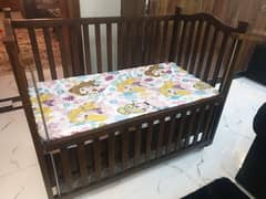 Baby crib / Baby cot just 1 week used