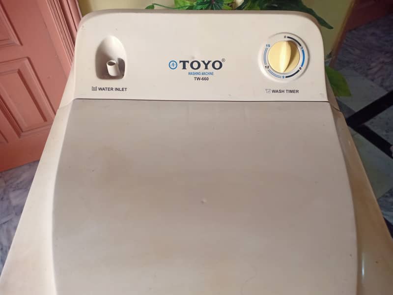 Good condition Toyo TW 660 model washing machine for sale 3