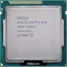 i5-3470 3.20MHZ 10/10 condition with DELL Motherboard.