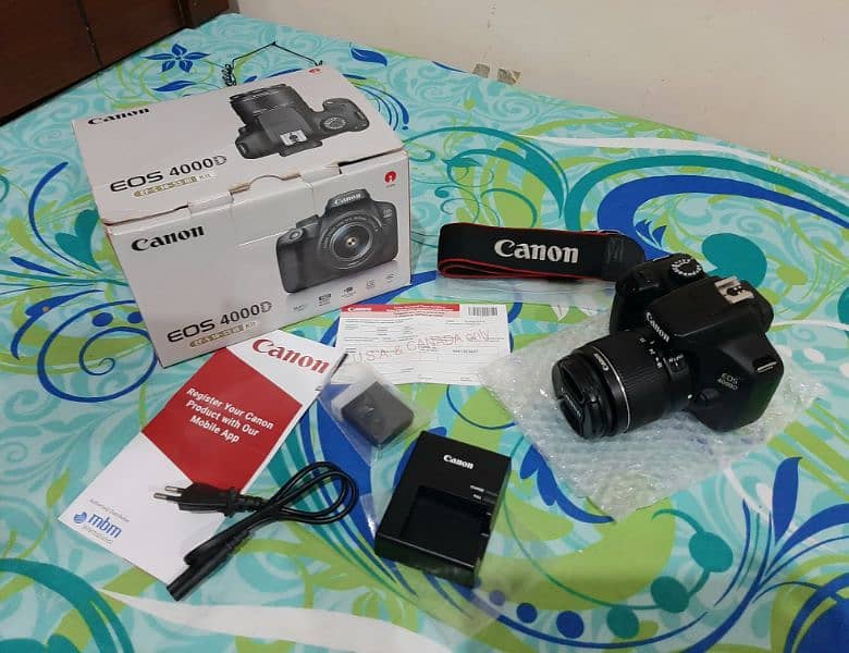 Canon Eos 4000d Dslr Camera 0