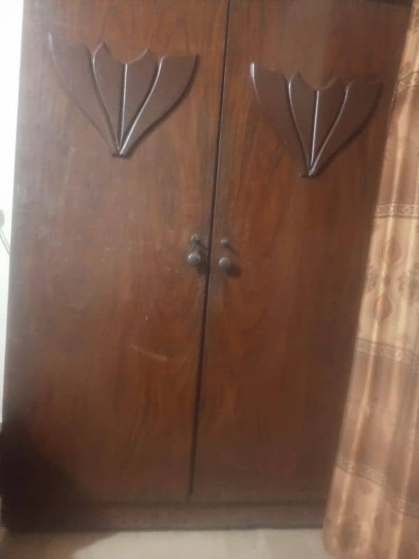 Bed divider wardrobe Almari 0