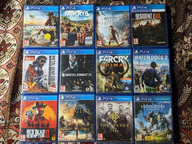 Ps4 & Ps5 Games DVD CD 1