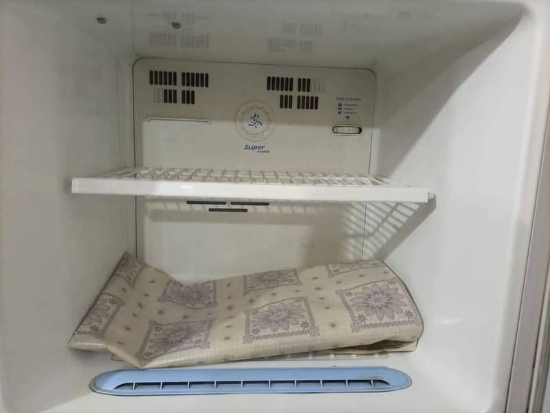 LG Refrigerator with stablizer and Wooden stand 1