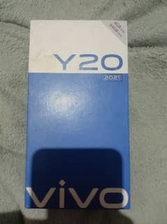 vivo Y20 with box