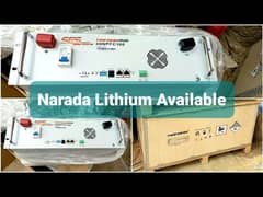 Narada lithium batteries available