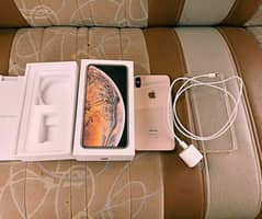 Apple iphone Xs Max PTA Approved Gold . . Whtsp (0324-9241135)