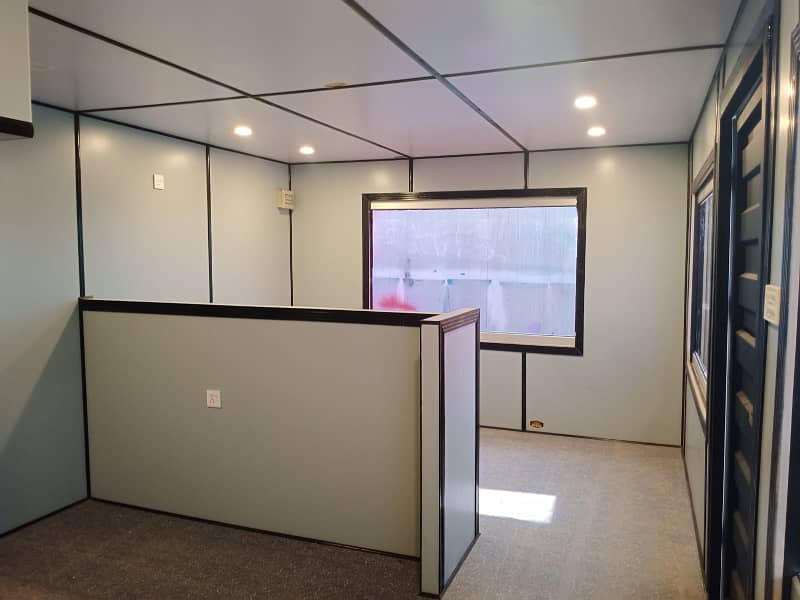 site office container office prefab building guard room porta cabin cafe container 4