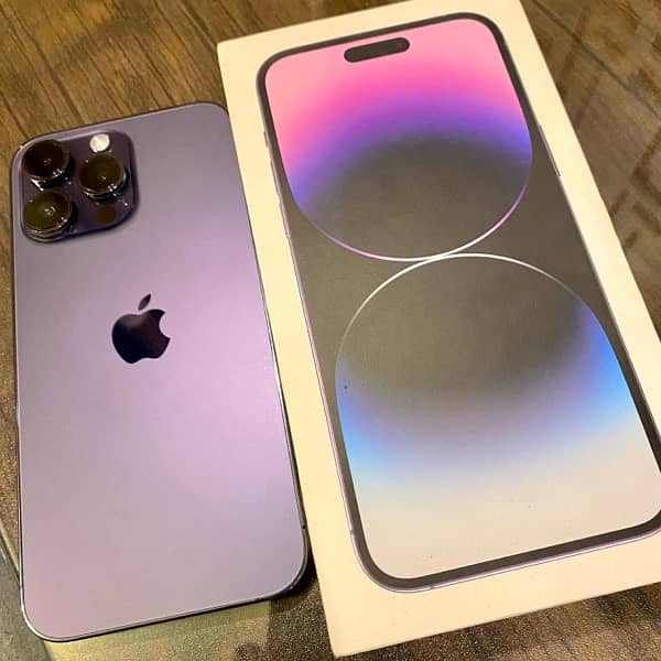 Iphone 14 Pro Max JV 128 Gb With Box. 0