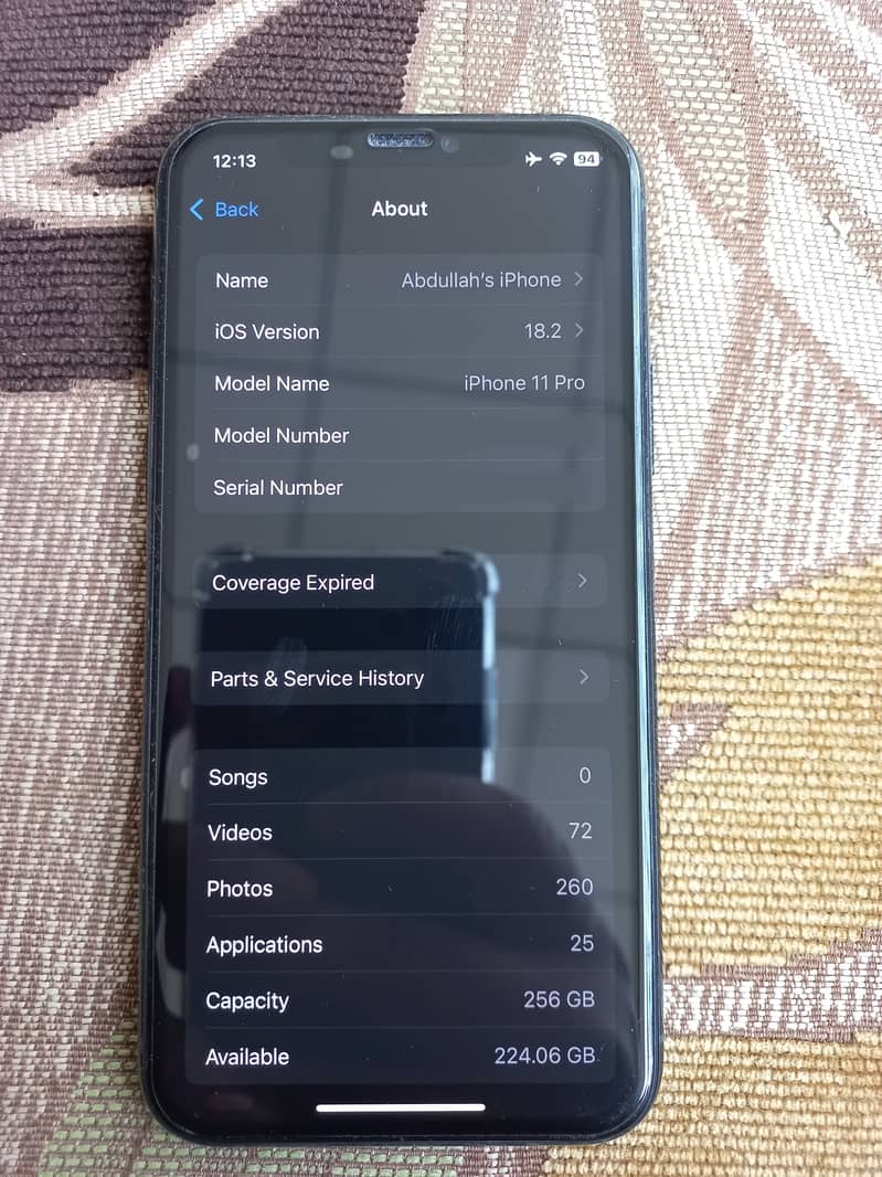 iPhone 11 Pro - Non PTA - 256GB Space Gray | Face ID Working 1