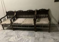 sofa set wooden