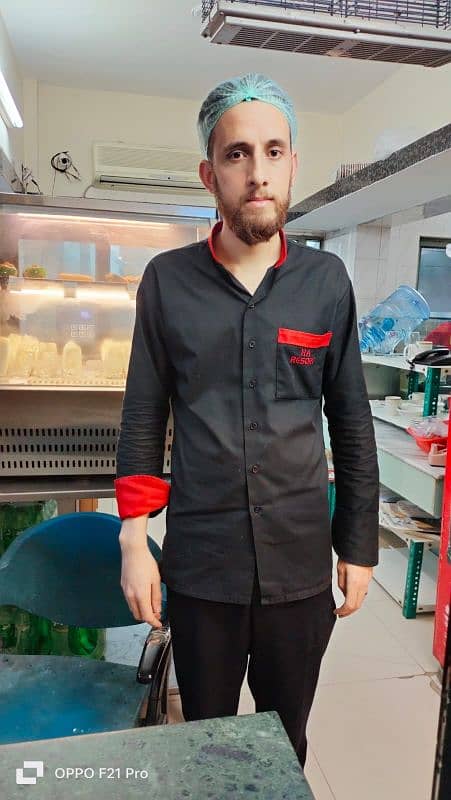 Hoodie Shirt Chef Coat Cap Uniform 19