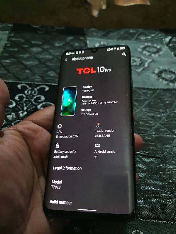 TCL 10 PRO | NON PTA | 6/128GB | 8/10 Condition | Amoled Screen 5