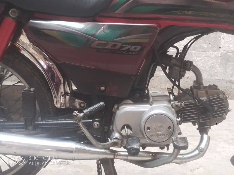 Honda CD70 2022 model in very good condition 2