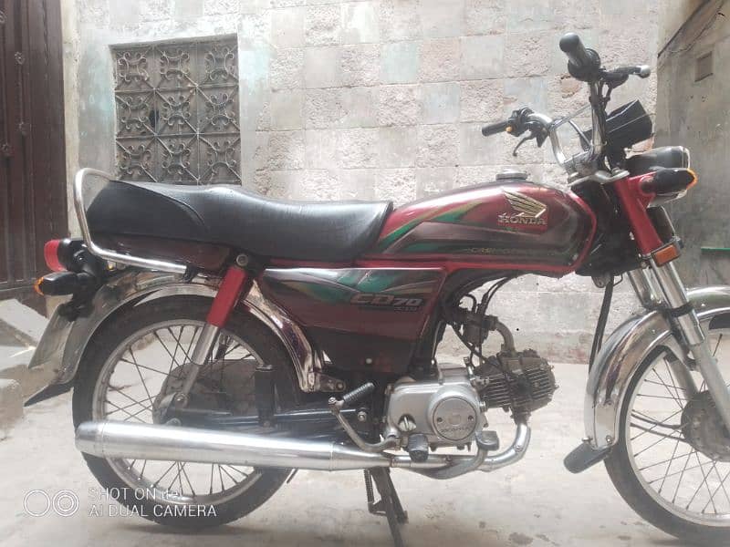 Honda CD70 2022 model in very good condition 3