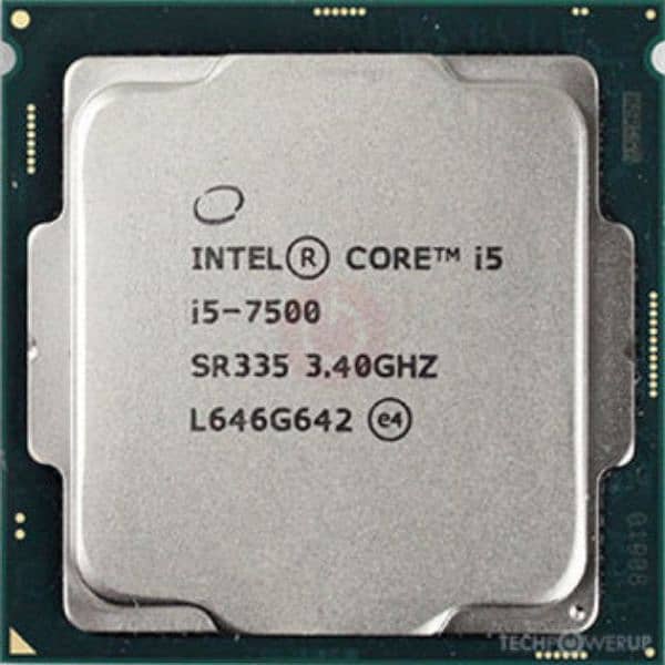 INTEL i5 7th generation  contact no. 0341/578/2611 0