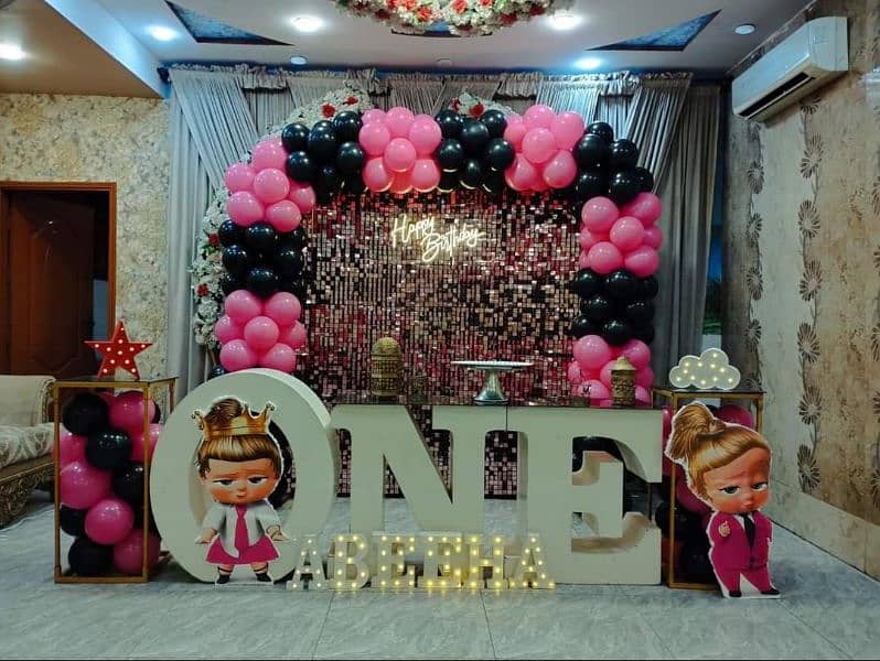 Birthday/ IFTAR AQIQAH Roza / Anniversary Ballon decore Event Planner 5