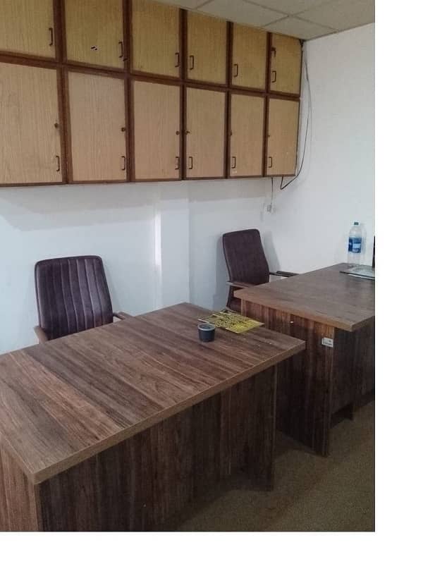 Fully Furnished Area 230 Square Feet Office Available For Rent Real Pictures In Main Boulevard Road Gulberg 3 Lahore 2