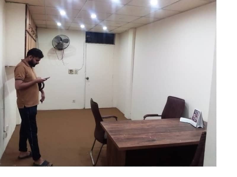 Fully Furnished Area 230 Square Feet Office Available For Rent Real Pictures In Main Boulevard Road Gulberg 3 Lahore 3