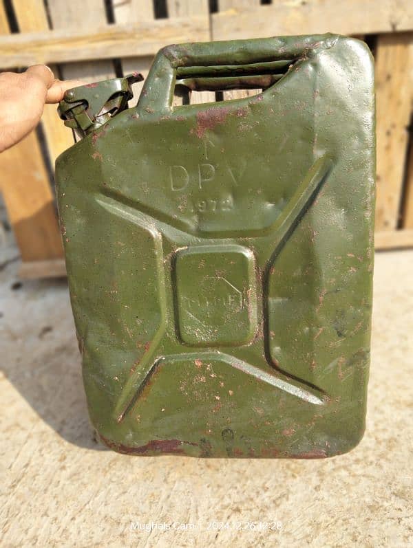 vintage German military army jerry can 20L 12