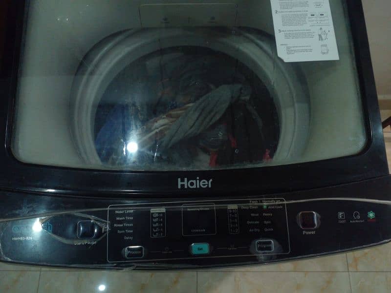 Haier fully automatic washing machine 100% Genuine in working 0