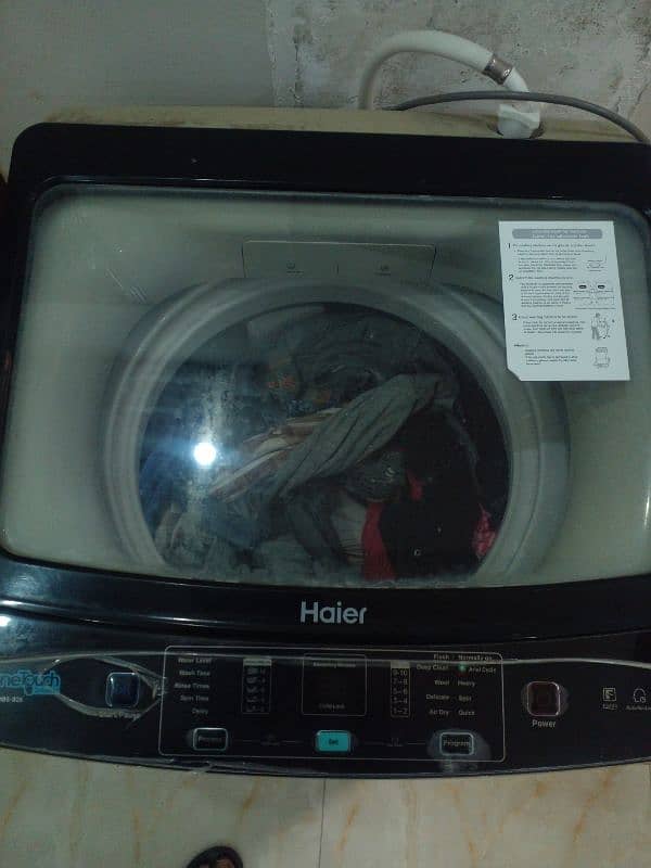 Haier fully automatic washing machine 100% Genuine in working 2