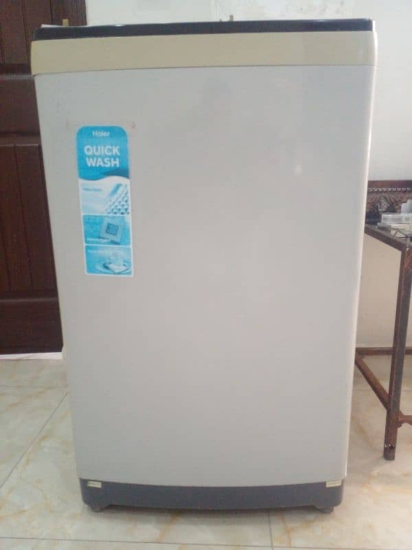 Haier fully automatic washing machine 100% Genuine in working 6