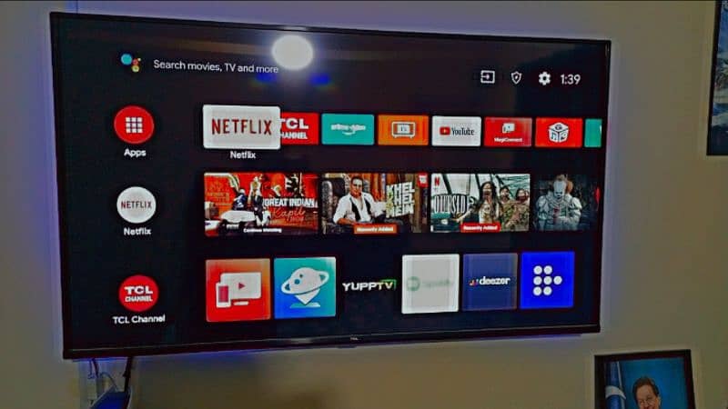 Tcl p615 55" 4k HDR Android Google Tv 6