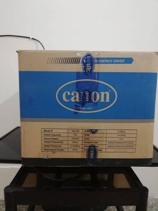 Original Canon electric instant geyser for sale 0