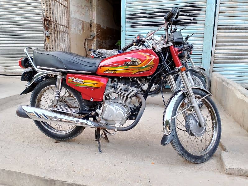 united 125cc 2022 model genuine condition 0