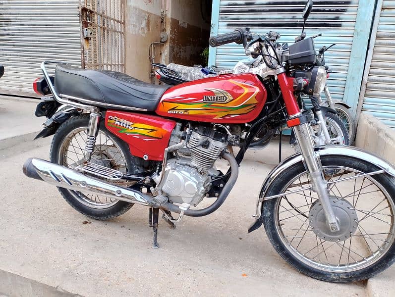 united 125cc 2022 model genuine condition 2