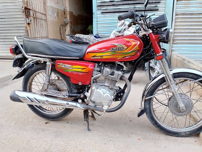 united 125cc 2022 model genuine condition 3