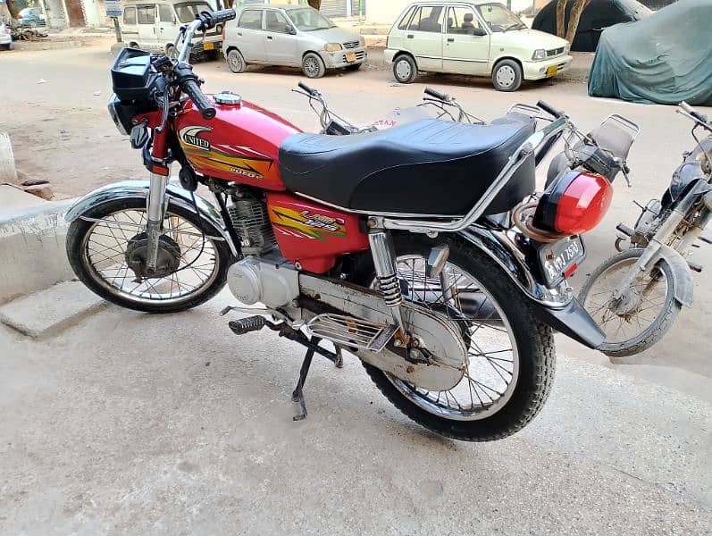 united 125cc 2022 model genuine condition 7