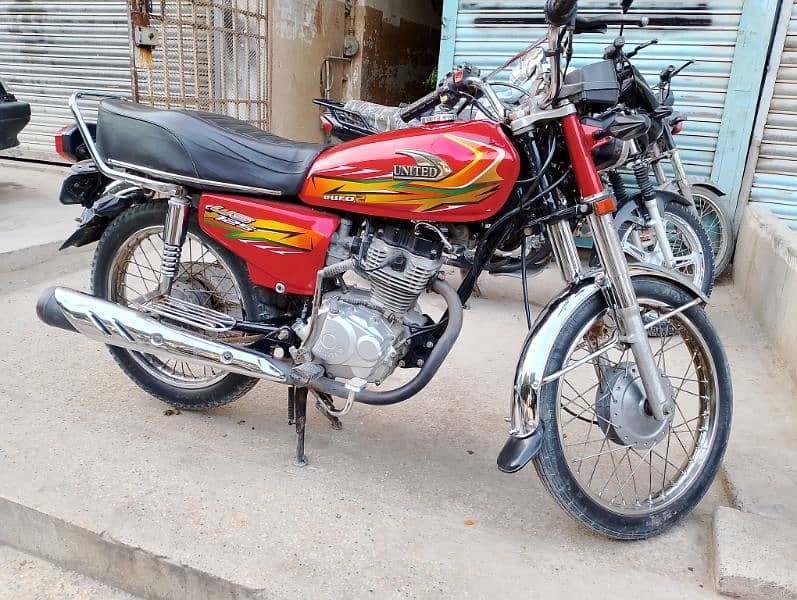 united 125cc 2022 model genuine condition 8