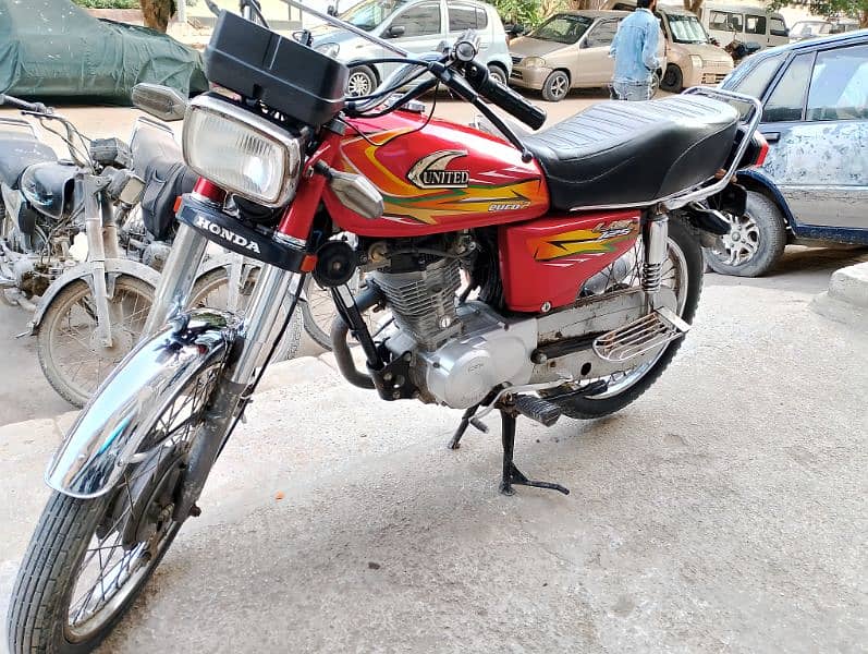 united 125cc 2022 model genuine condition 9