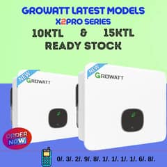 GROWATT INVERTERS -ALL MODELS AVAILABLE -WITH LOCAL WARRANTY.