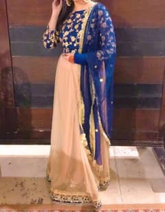 Sharara with Choli and duppata stitched