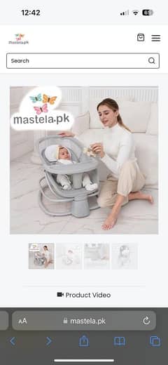 Mastela swing 1 in 4 for baby