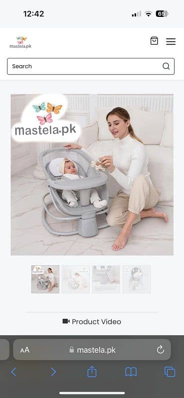 Mastela swing 1 in 4 for baby 0