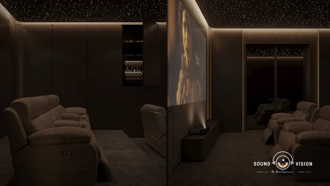 Luxurious Home Cinema Complete Installation Services 2