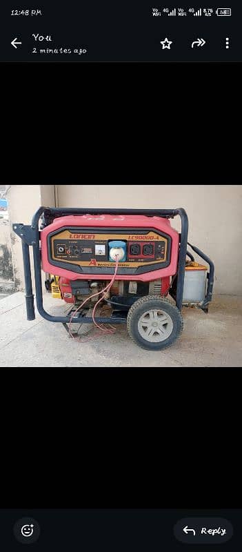 GENERATOR 6.5 KVA 0