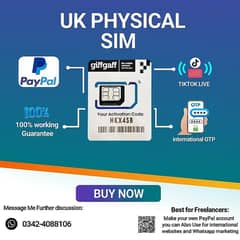 Uk Esim|Cusomised Number|Prepaid Card