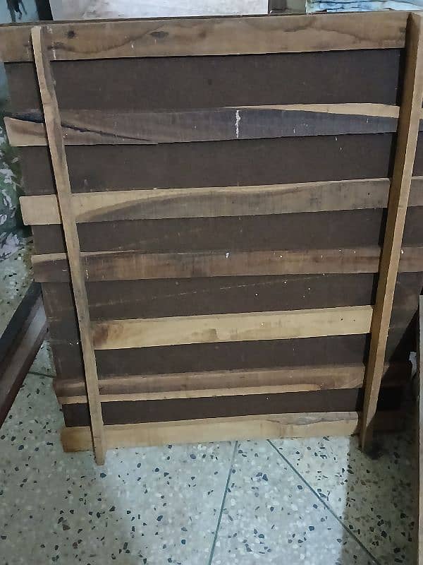 Wooden Double Bed 1