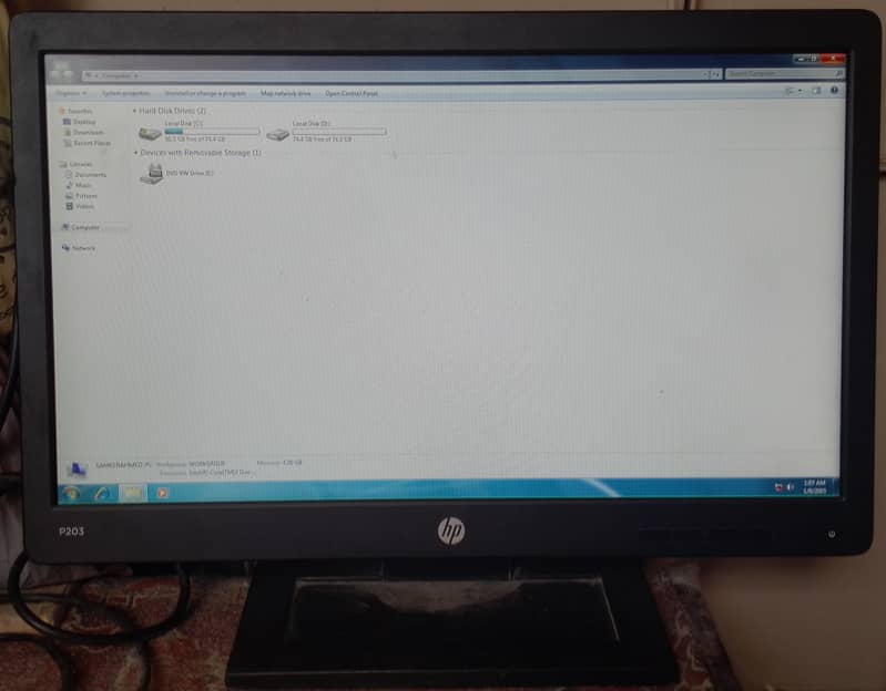 HP 20 inch wide lcd for sell 2