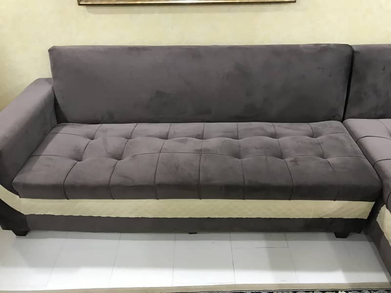 L-Shaped 7-Seater Sofa in Brand New Condition - Best Price 2