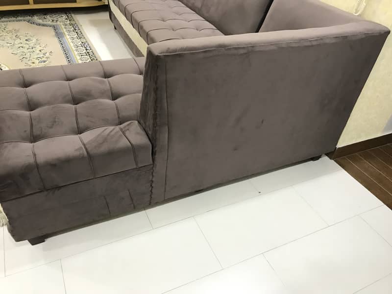 L-Shaped 7-Seater Sofa in Brand New Condition - Best Price 4