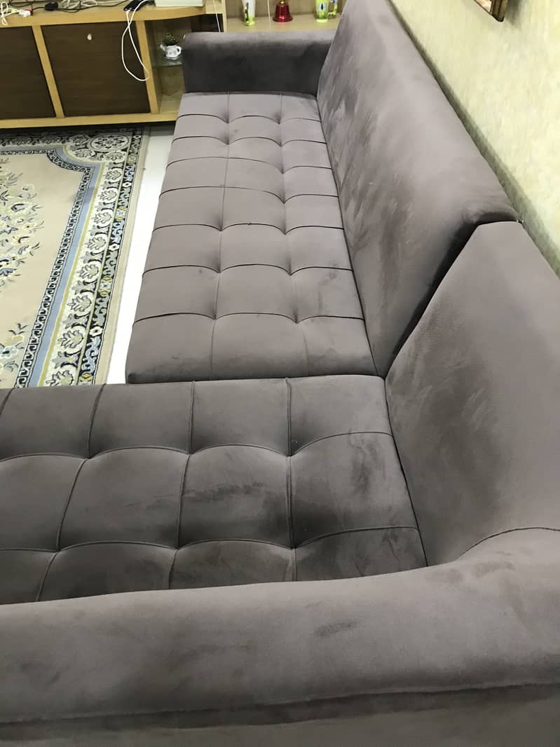 L-Shaped 7-Seater Sofa in Brand New Condition - Best Price 5